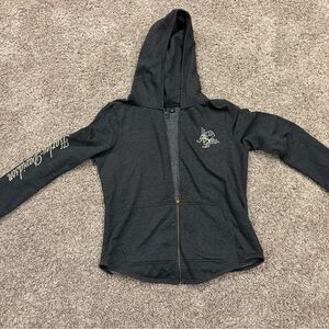 Harley-Davidson Gray Zip-Up Jacket